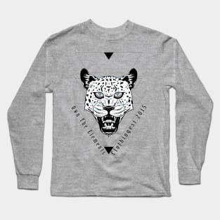 OTE Diamond Leopard color fill Long Sleeve T-Shirt